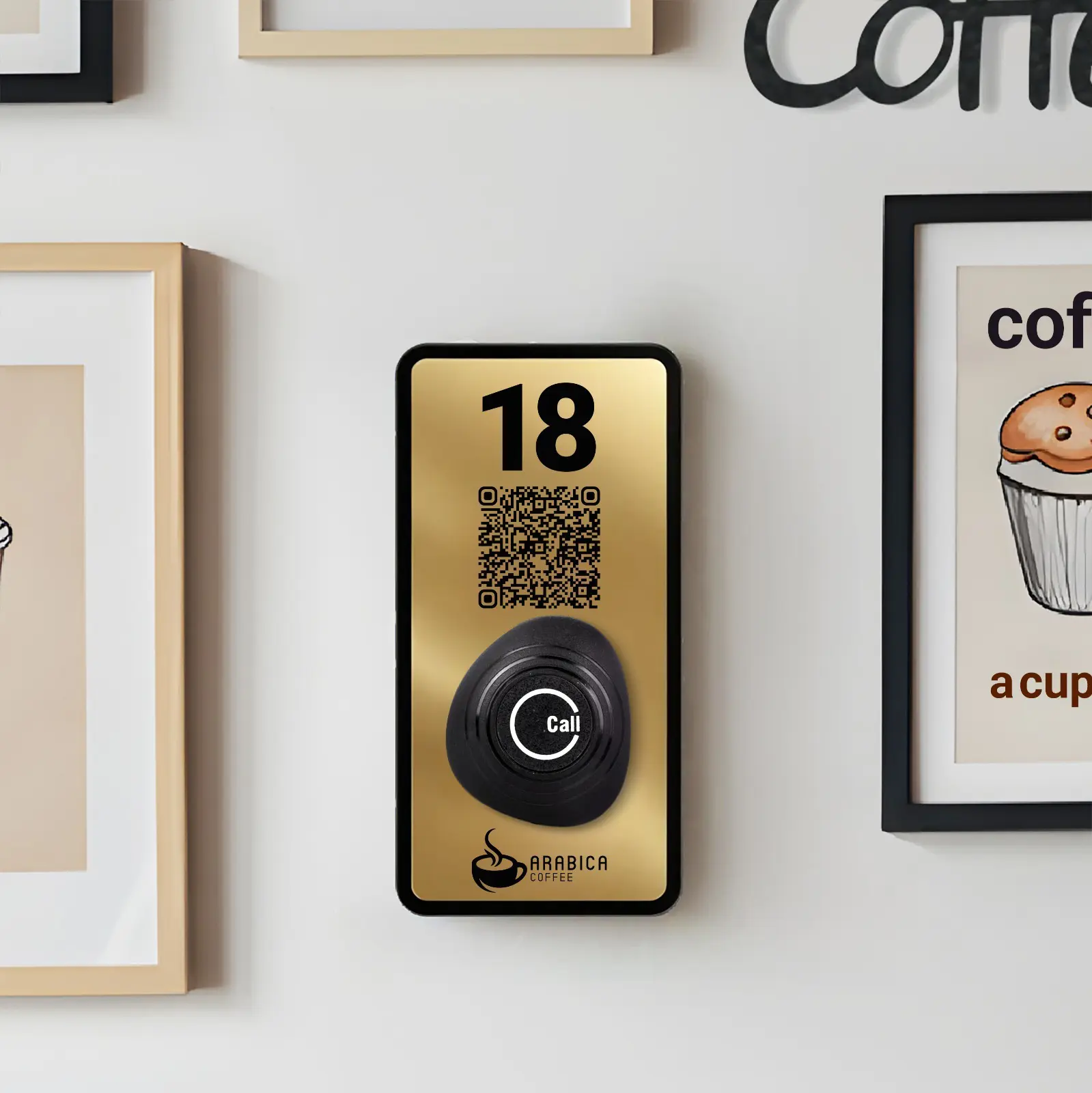 استند منو دیجیتال رومیزی پلکسی