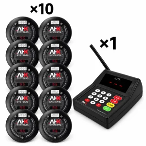 پکیج کامل پیجر لرزشی فراخوان مشتری 10 عددی