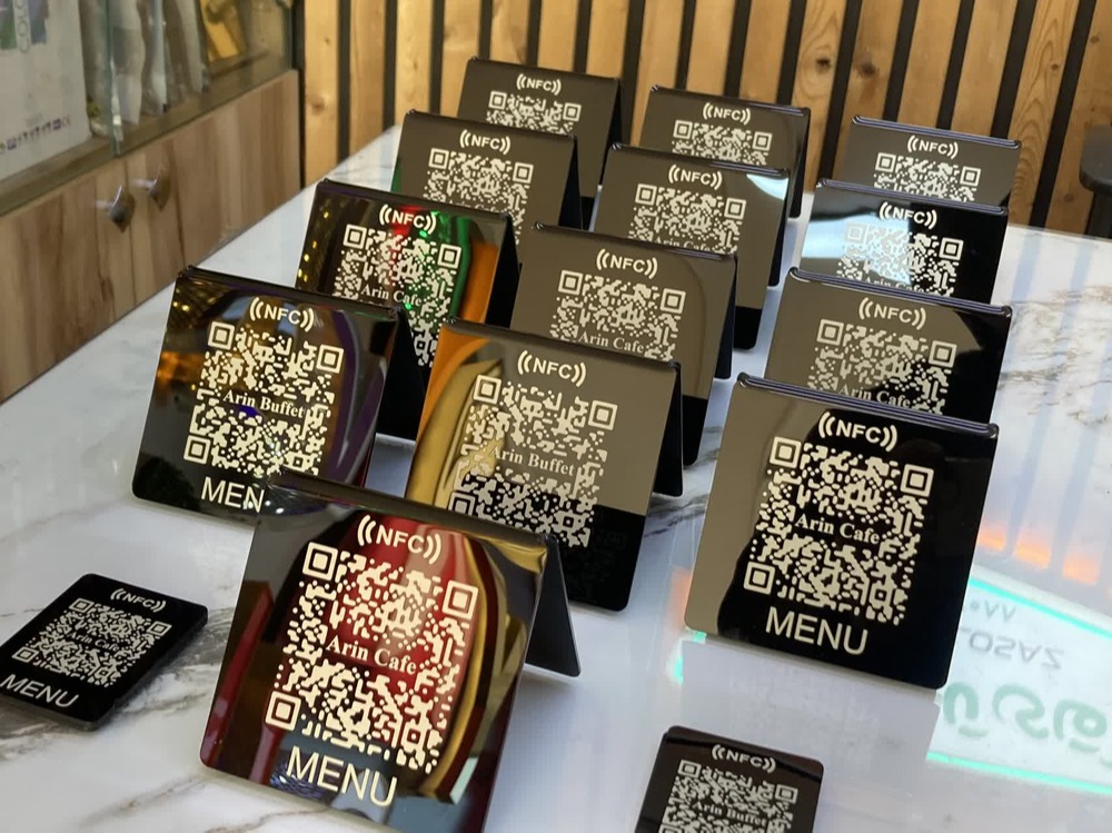 استند بارکد منو رومیزی (کد 113)